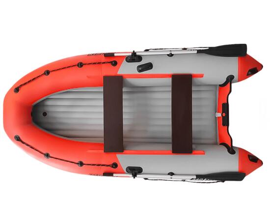 Надувная лодка Boatsman BT340ASR Sport (серо - красный)