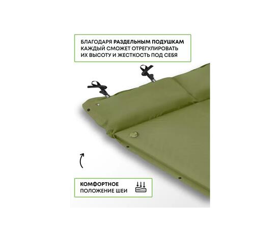 Коврик туристический RSP Sunny 75 Auto оливково-зеленый