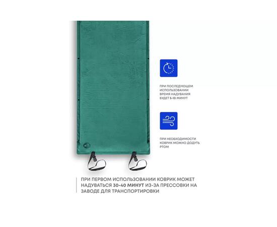Коврик туристический RSP Velour 75 зеленый