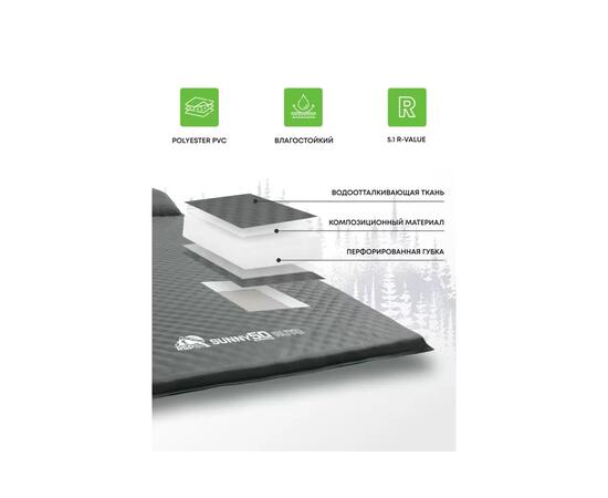 Коврик туристический RSP Sunny 75 Auto серый