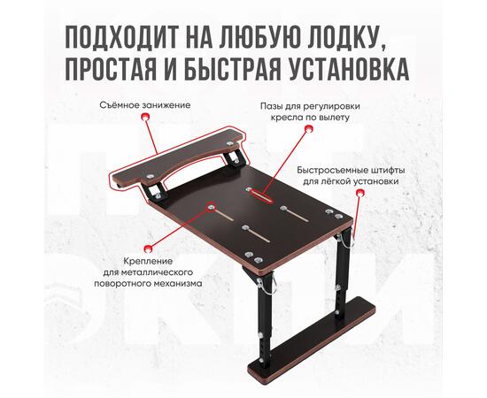 Кресло Кокпит Pro Black с рамой НДНД, сталь, винил, оранжевый-черный, черная стойка