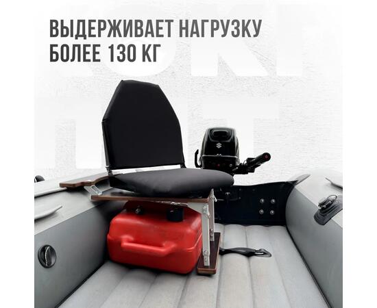 Кресло Кокпит Lite с рамой НДНД, сталь, оксфорд, черный