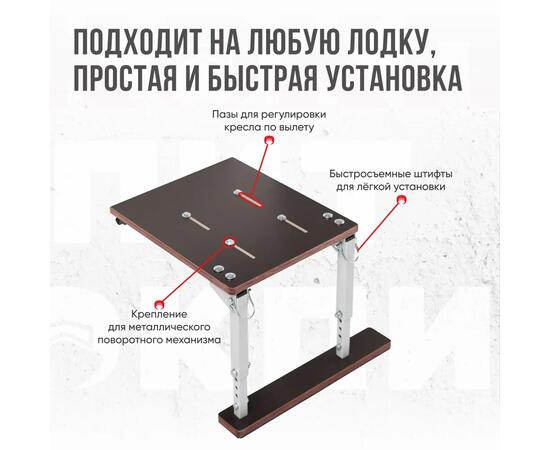 Кресло Кокпит Lite с рамой, сталь, винил, синий