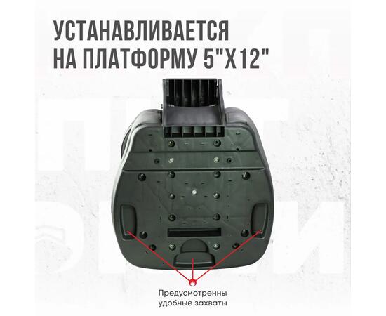 Кресло Кокпит Fish Pro 2, винил, бело-серый