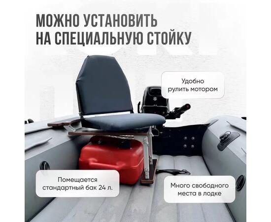 Кресло Кокпит Lite, оксфорд, серый