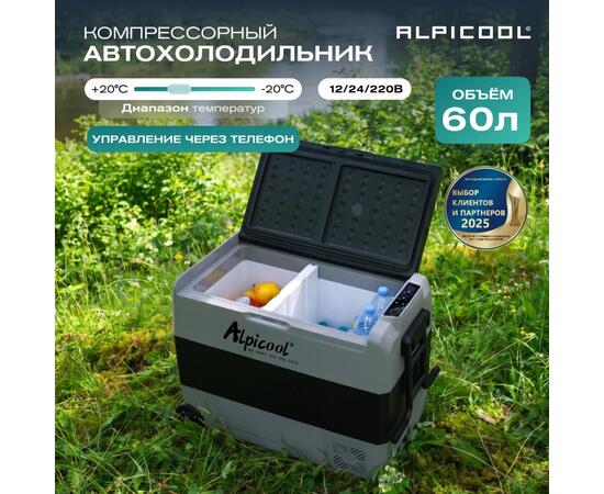 Автохолодильник Alpicool ET60 (12/24)