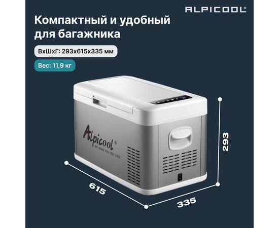 Автохолодильник Alpicool MK18 (12/24)