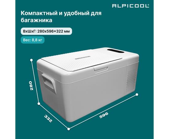 Автохолодильник Alpicool S15 (12/24)