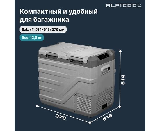 Автохолодильник Alpicool NLD55 (12/24)