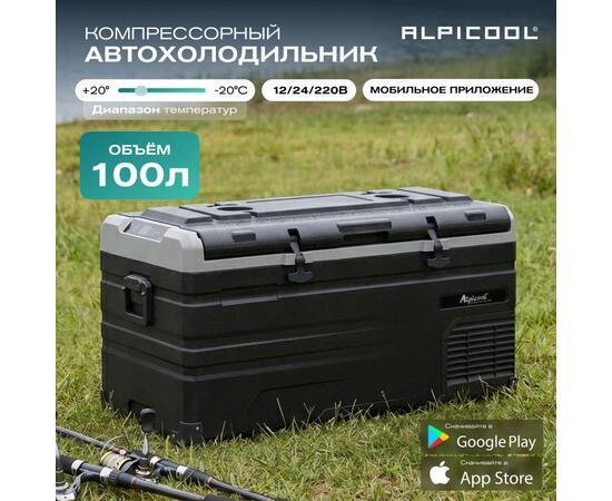 Автохолодильник Alpicool TS100 (12/24)