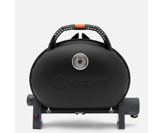 Портативный газовый гриль O-GRILL500 MT черный (в комплекте адаптер тип А) - с термометром