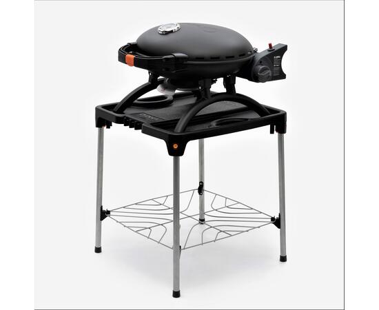 Портативный газовый гриль O-GRILL500 MT черный (в комплекте адаптер тип А) - с термометром