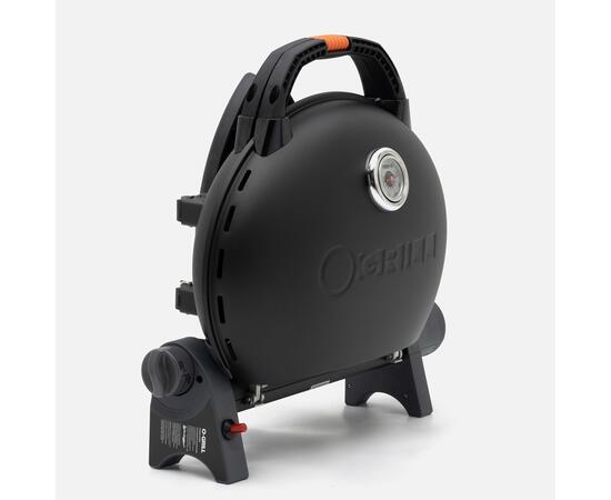 Портативный газовый гриль O-GRILL500 MT черный (в комплекте адаптер тип А) - с термометром