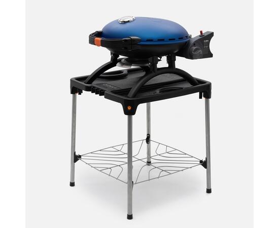 Портативный газовый гриль O-GRILL500 MT синий (в комплекте адаптер тип А) - с термометром