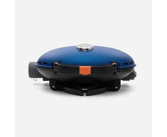 Портативный газовый гриль O-GRILL500 MT синий (в комплекте адаптер тип А) - с термометром