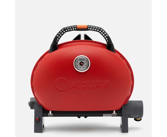 Портативный газовый гриль O-GRILL500 MT красный (в комплекте адаптер тип А) - с термометром