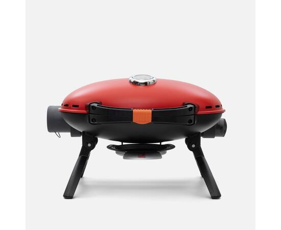 Портативный газовый гриль O-GRILL500 MT красный (в комплекте адаптер тип А) - с термометром