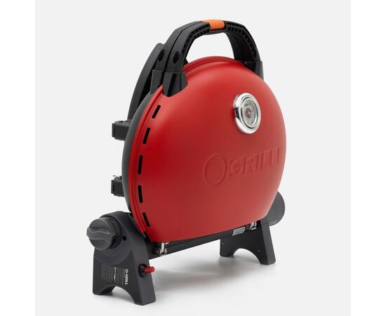 Портативный газовый гриль O-GRILL500 MT красный (в комплекте адаптер тип А) - с термометром