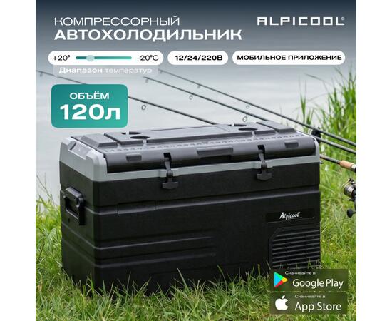 Автохолодильник Alpicool TS120 (12/24)