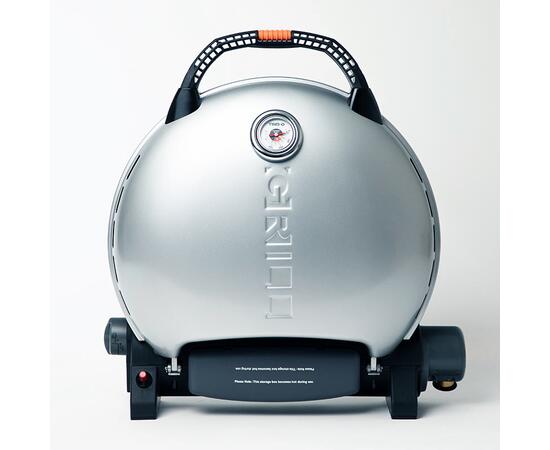 Портативный газовый гриль O-GRILL700T серебро (в комплекте адаптер тип А)