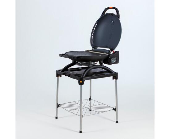 Портативный газовый гриль O-GRILL700T серебро (в комплекте адаптер тип А)