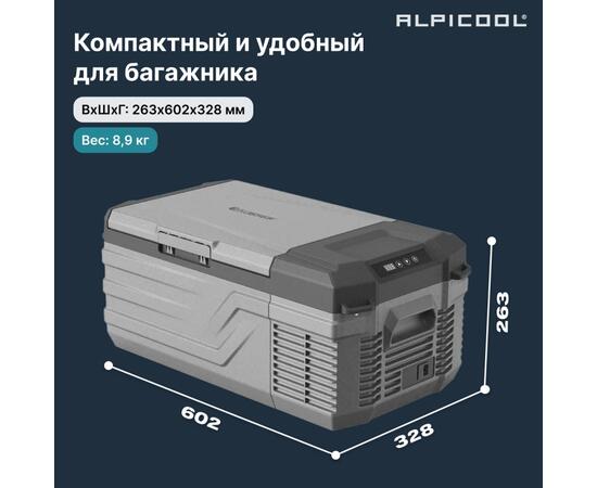 Автохолодильник Alpicool NL15 (12/24)