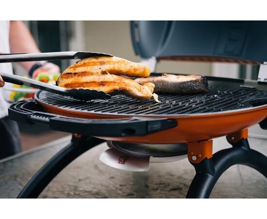 Портативный газовый гриль O-GRILL500 MT оранжевый (в комплекте адаптер тип А) - с термометром