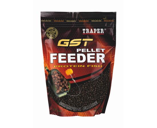 Прикормка Traper (Трапер) 500 г M. FEEDER PELLET GST 6mm - Maxi black