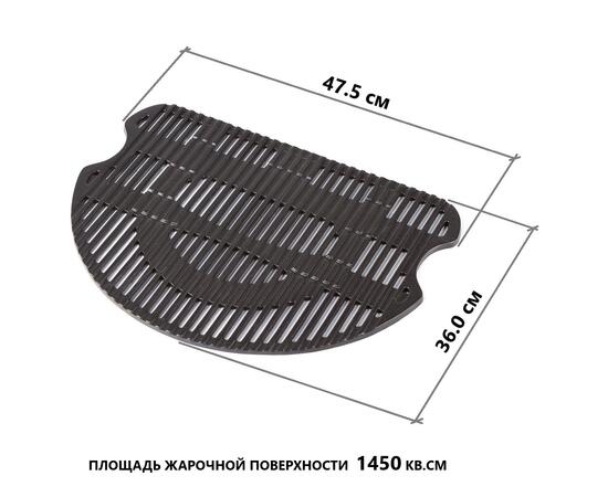 Портативный газовый гриль O-GRILL900МT серебро (в комплекте адаптер тип А)