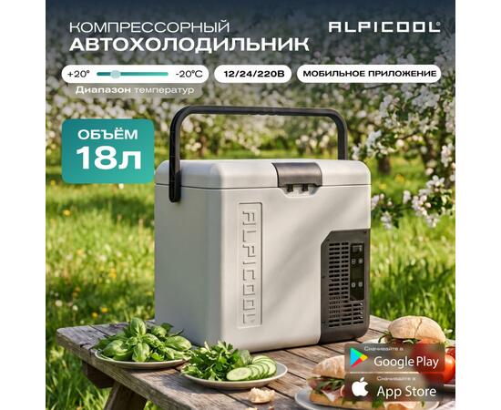 Автохолодильник Alpicool P18 (12/24)