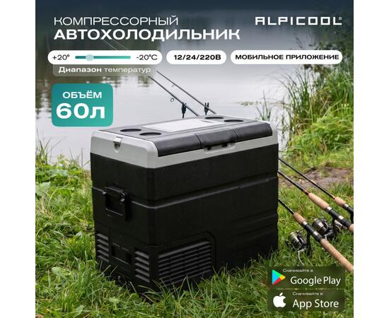 Автохолодильник Alpicool TS60 (12/24)