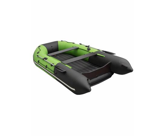 Надувная лодка Таймень NX 3600 НДНД PRO MAX зеленый/черный