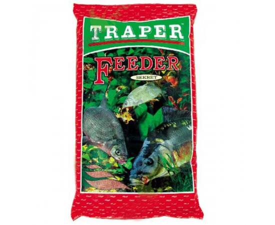 Прикормка Traper (Трапер) 1 кг SEKRET Карп клубника