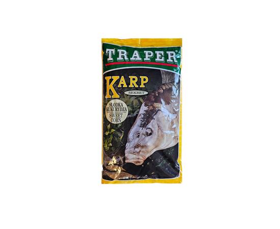 Прикормка Traper (Трапер) 1 кг SEKRET Карп сладкая кукуруза