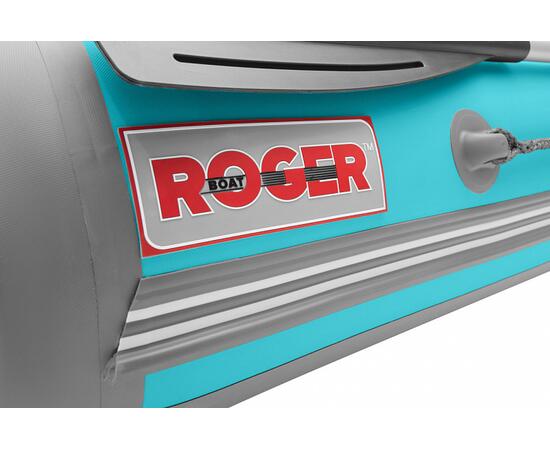 Надувная лодка Roger Hunter 3000 Киль бирюзовый/серый