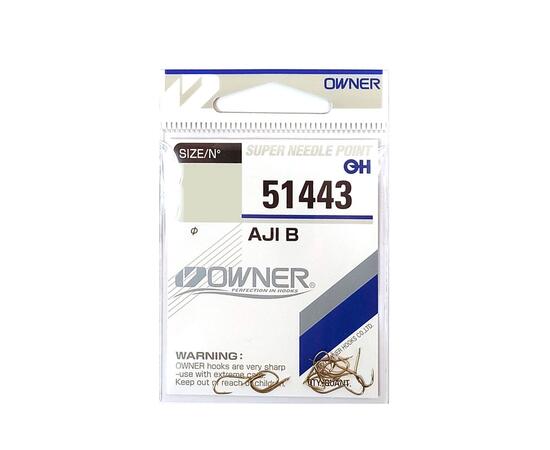 Крючок OWNER Aji B gold №11 13шт
