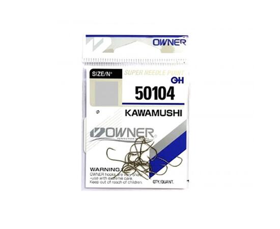 Крючок OWNER Kawamushi brown №9 14шт