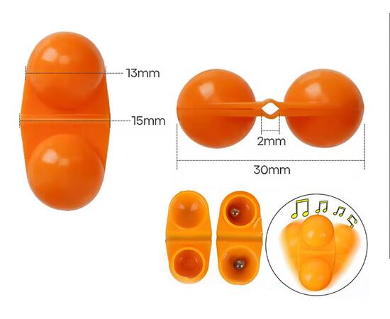 Погремушки Dalke Fishing CatFishca Double Rattle 4 шт.