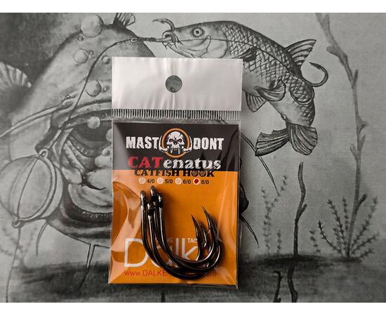 Крючок Dalke Fishing на сома Mastodont CATenatus 8/0