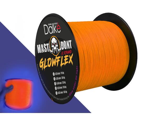 Плетеный шнур Dalke Fishing GlowFlex X-8 0,63 мм 68,6 кг 1000 м