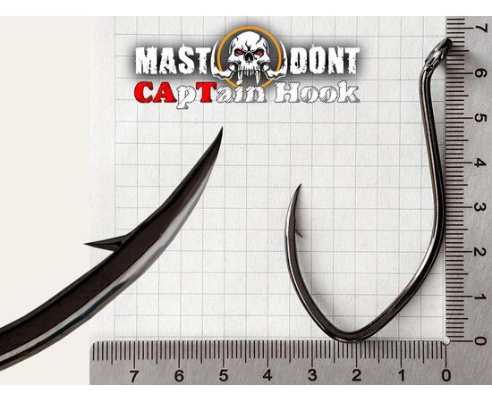 Крючок Dalke Fishing на сома Mastodont CApTain Hook 10/0