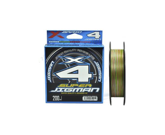 Шнур YGK X-Braid Super Jigman X4 200m #1.5-25lb