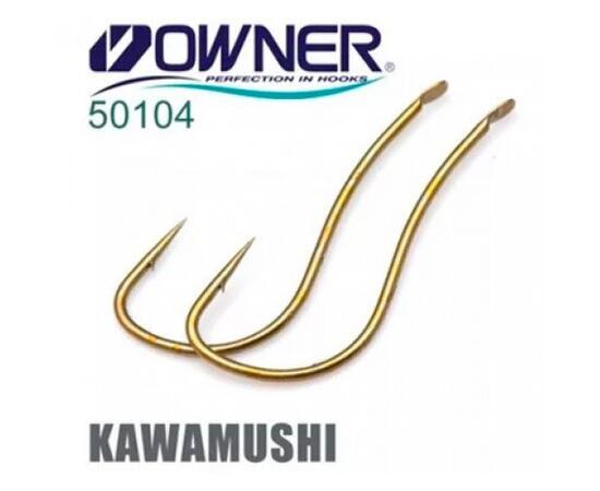 Крючок OWNER Kawamushi brown №11 15шт