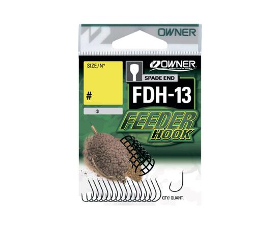 Крючок OWNER Feeder Hook FDH-13 BC №16 17шт (ЛОПАТКА)