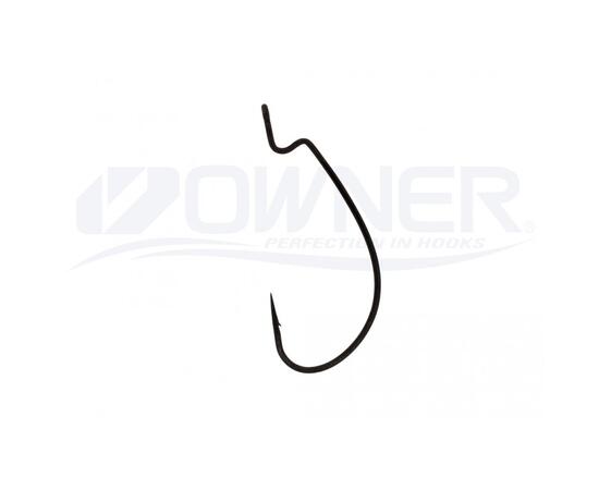 Крючок OWNER J - Light Worm Hook BC №1 6шт