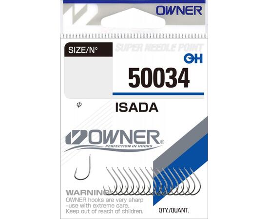 Крючок OWNER Isada nickel №8 16шт