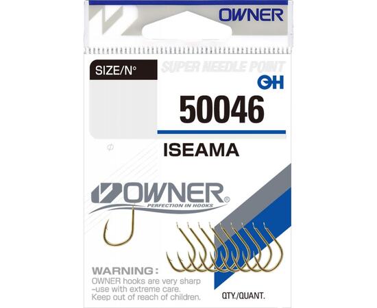 Крючок OWNER Iseama gold №14 13шт