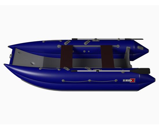 Надувная лодка X-RIVER Катрин 390 темно-синий