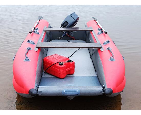 Надувная лодка X-RIVER Катрин 390 красно-серый