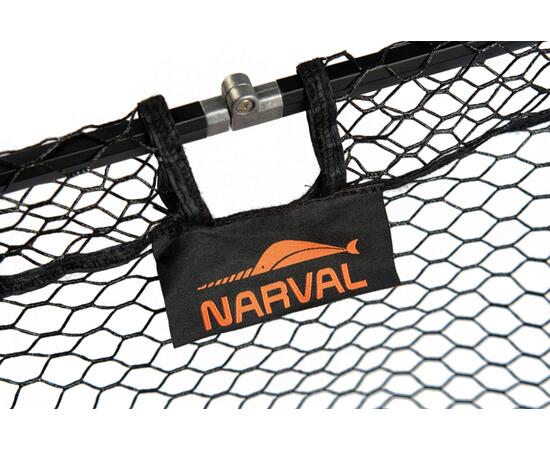 Подсачек складной Narval Fishing Landing Net I 60x50x2cm #Black & Orange
